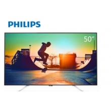 飛利浦（PHILIPS）4K超高清網絡智能全面屏電視 杜比全景聲 客廳影音智能語音 50PUF7176 普通電視設備(電視機)